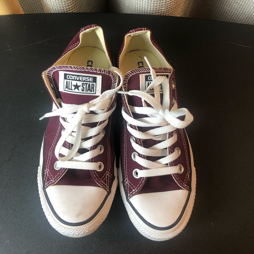 Converse All Star Maroon Canvas Shoes
